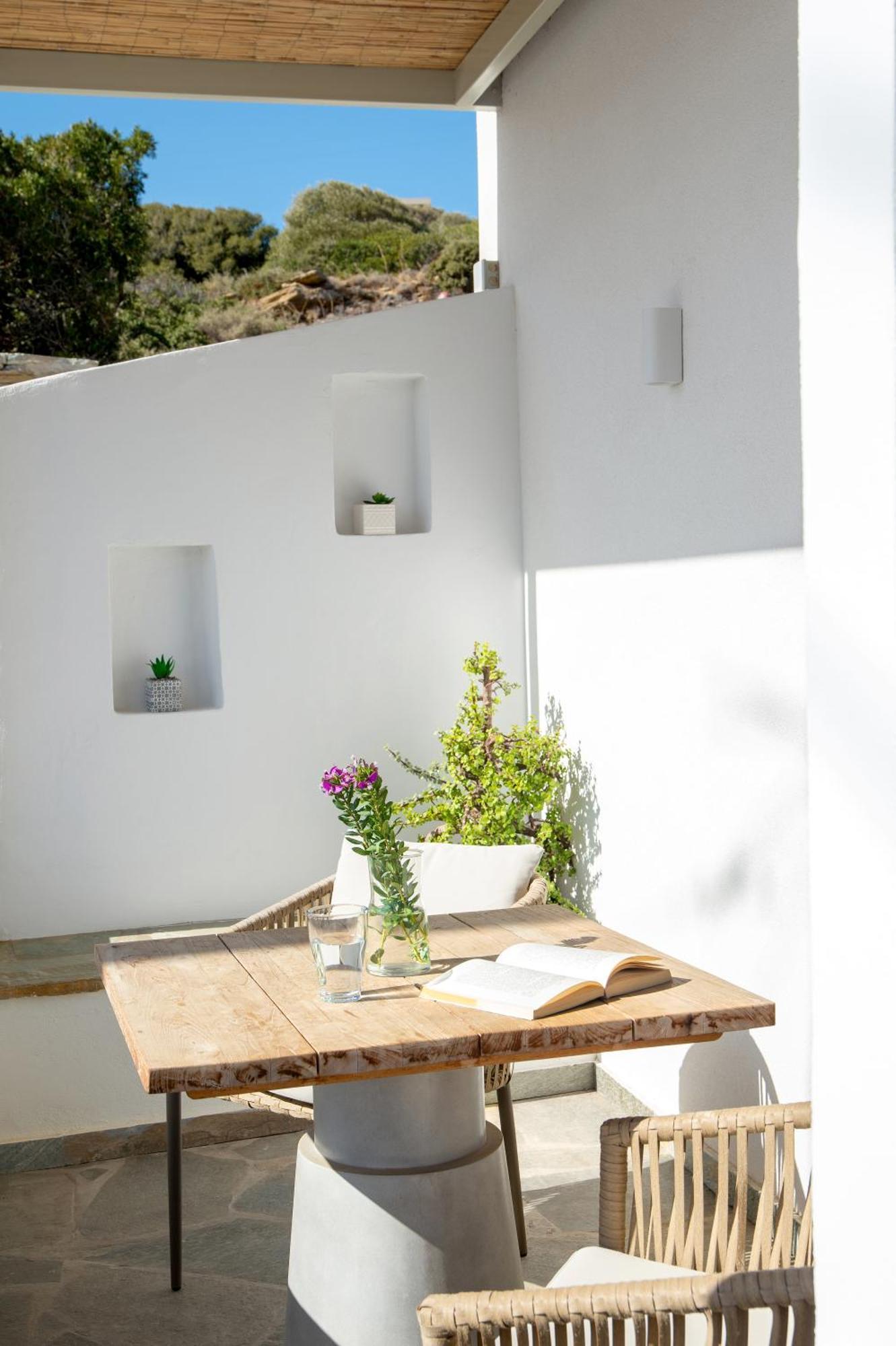 Niriis Sea View Studio Melite Batsi Exterior foto